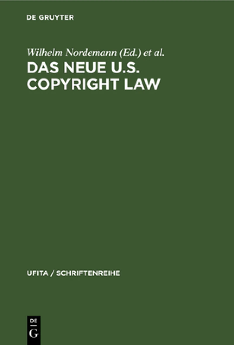 neue U.S. Copyright Law