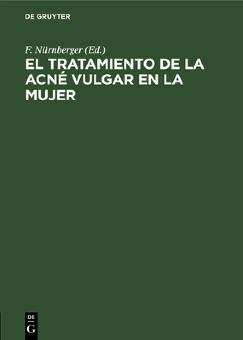tratamiento de la acné vulgar en la mujer