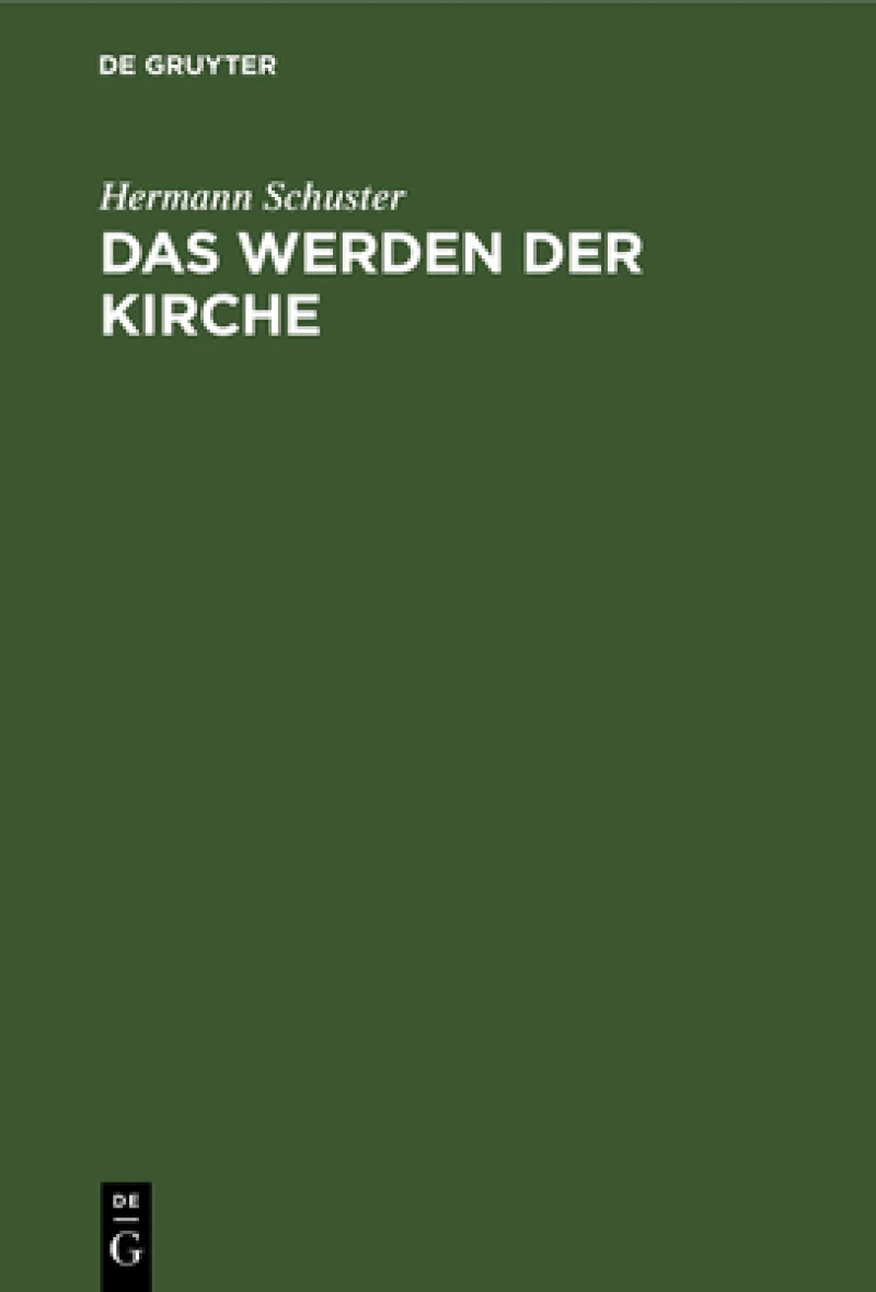 Werden der Kirche