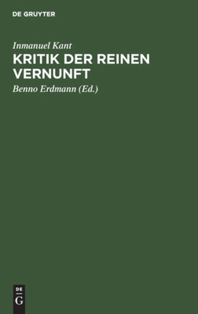 Kritik Der Reinen Vernunft