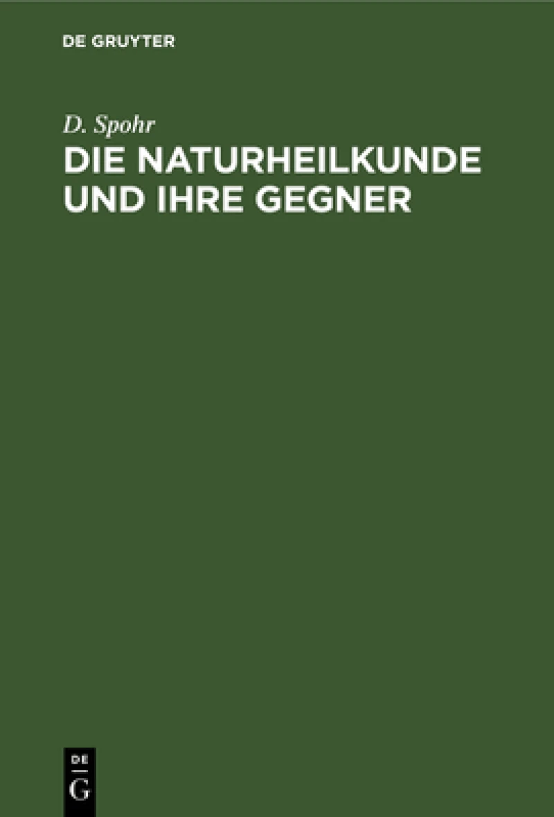 Naturheilkunde und ihre Gegner