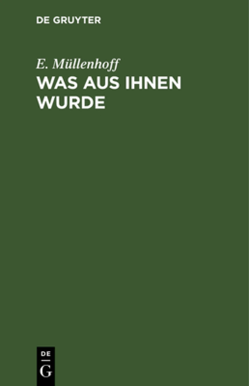 Was Aus Ihnen Wurde