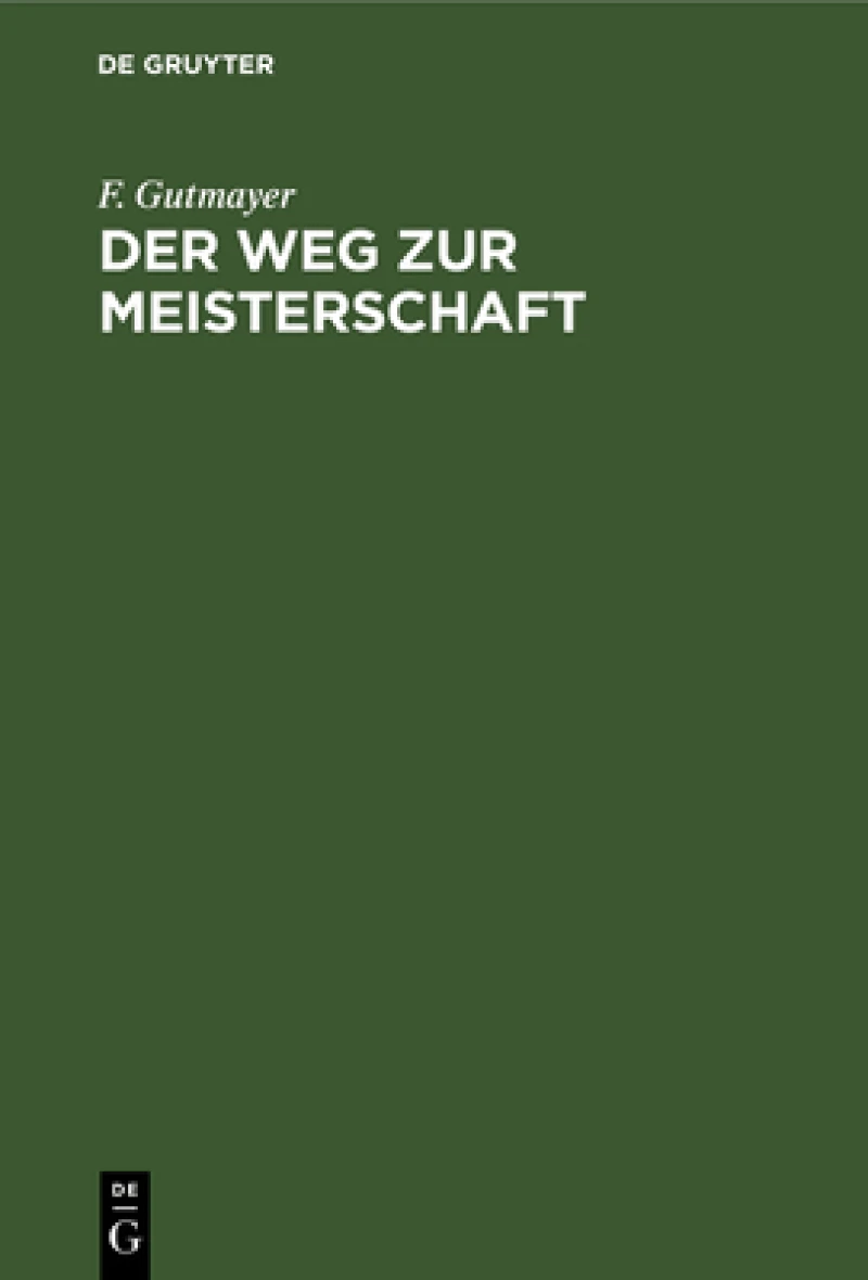 Weg zur Meisterschaft