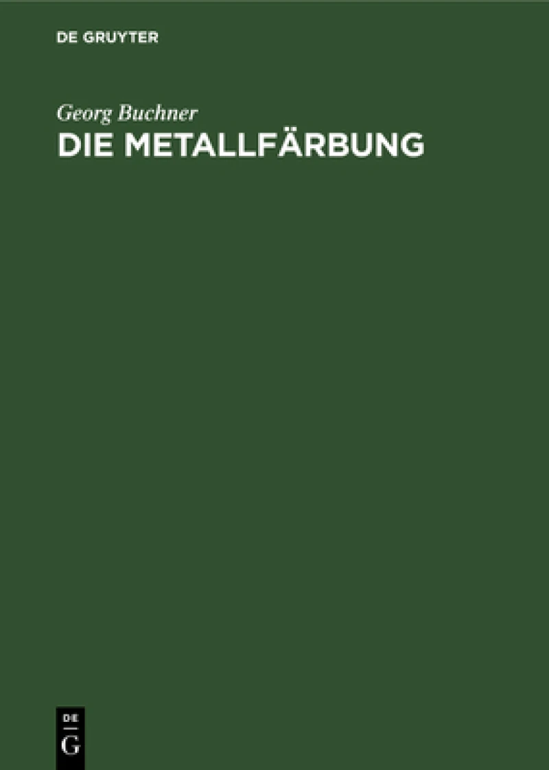 Metallfärbung