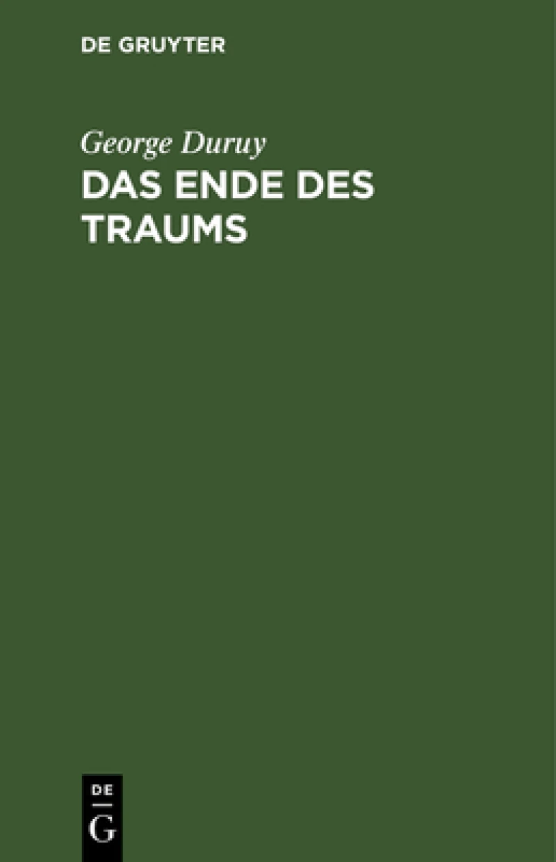 Ende des Traums