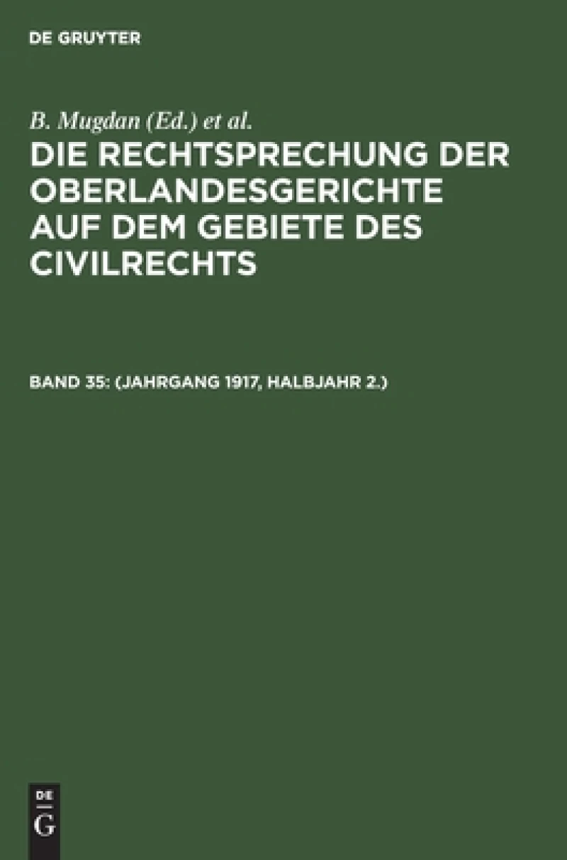 (Jahrgang 1917, Halbjahr 2.)