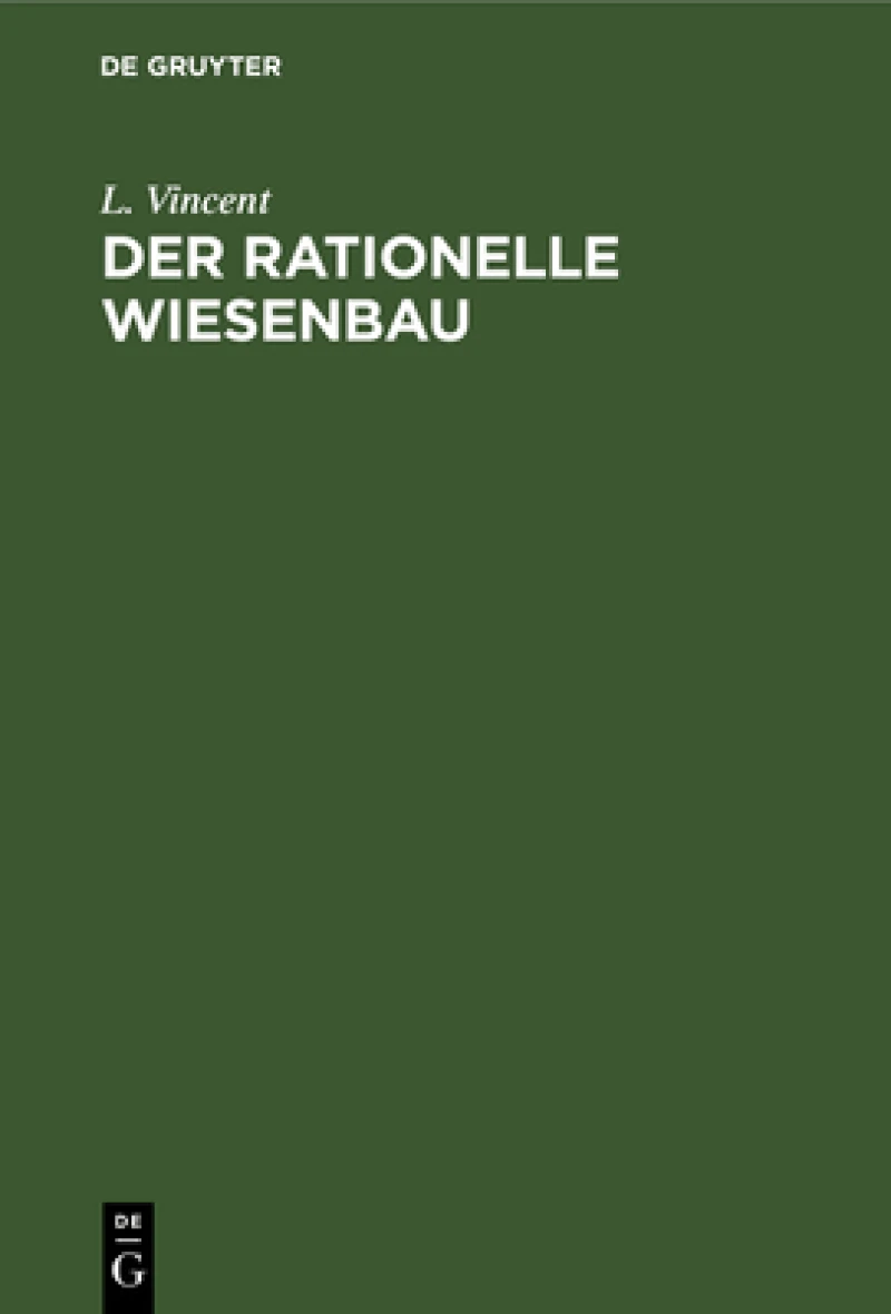 rationelle Wiesenbau