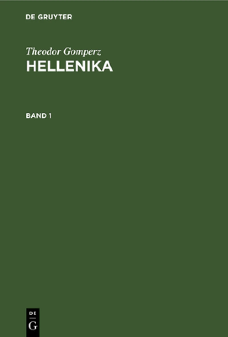 Hellenika. Band 1