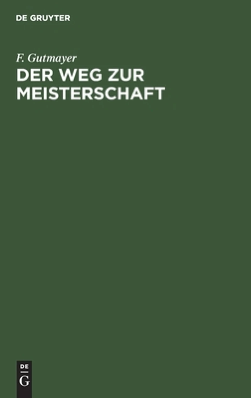 Weg zur Meisterschaft