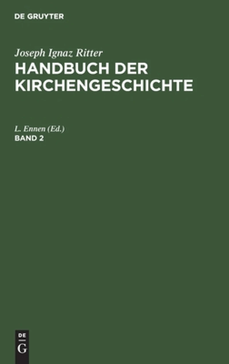 Handbuch der Kirchengeschichte. Band 2