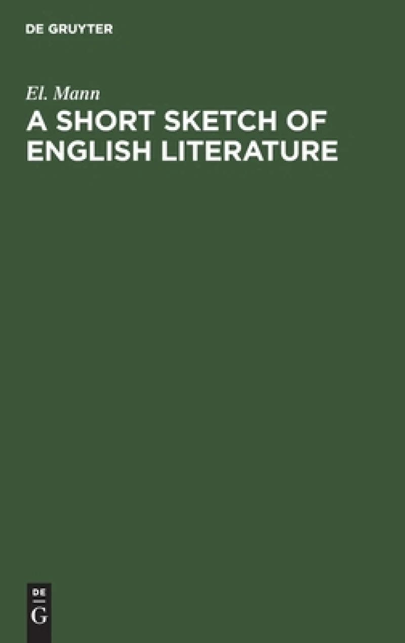 A Short Sketch of English Literature