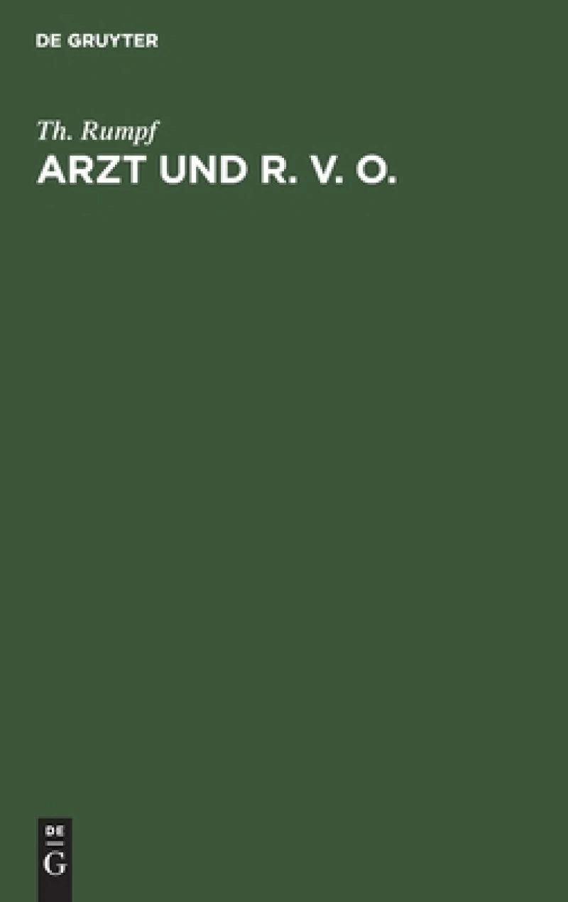 Arzt und R. V. O.