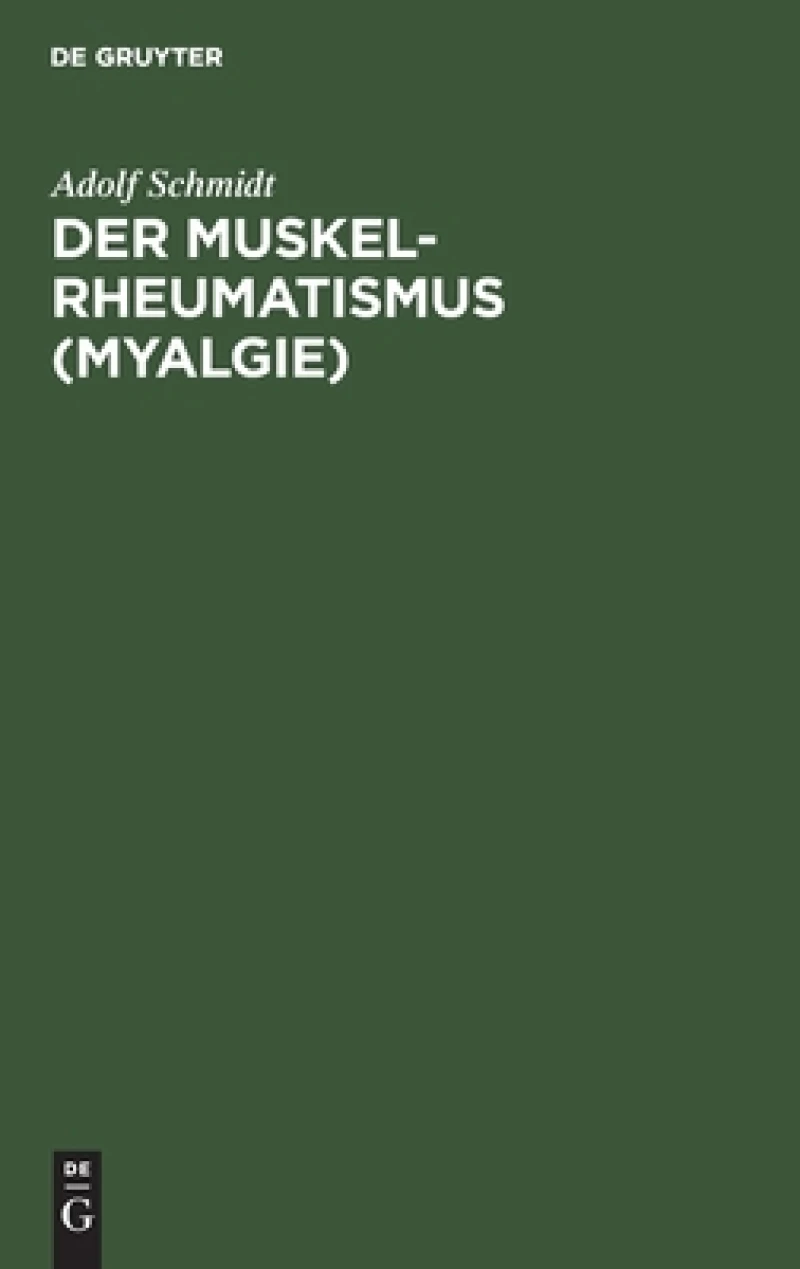 Muskelrheumatismus (Myalgie)