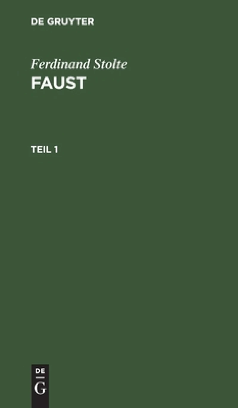 Faust. Teil 1