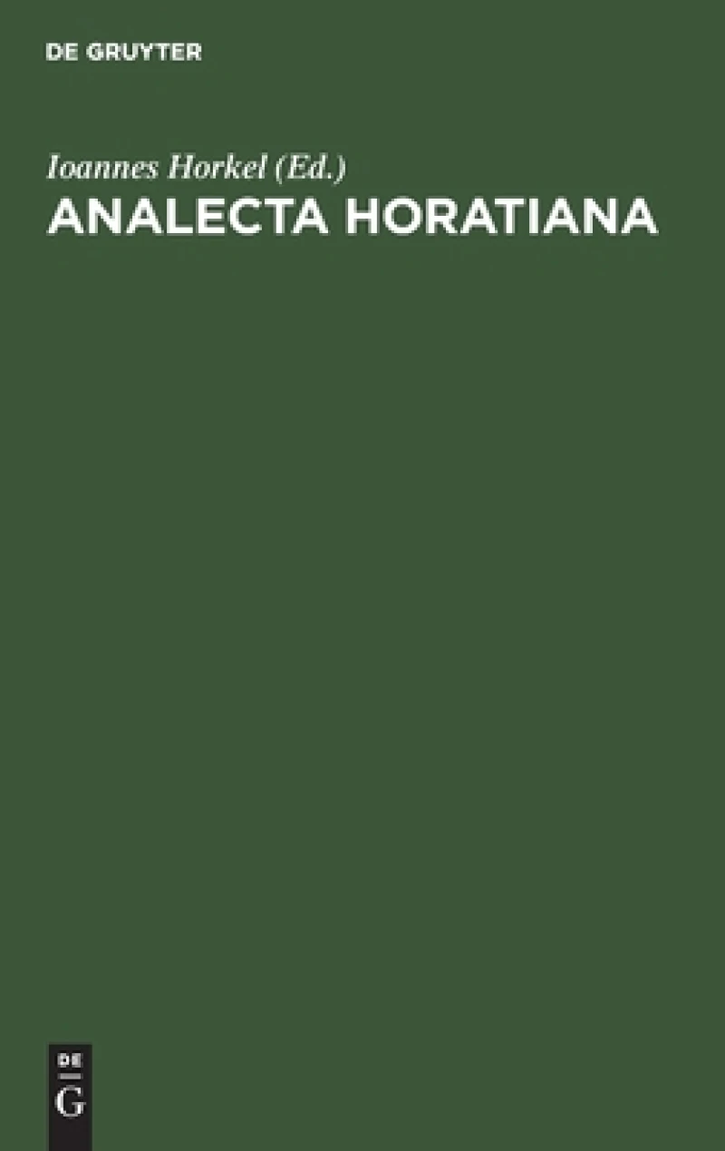 Analecta Horatiana