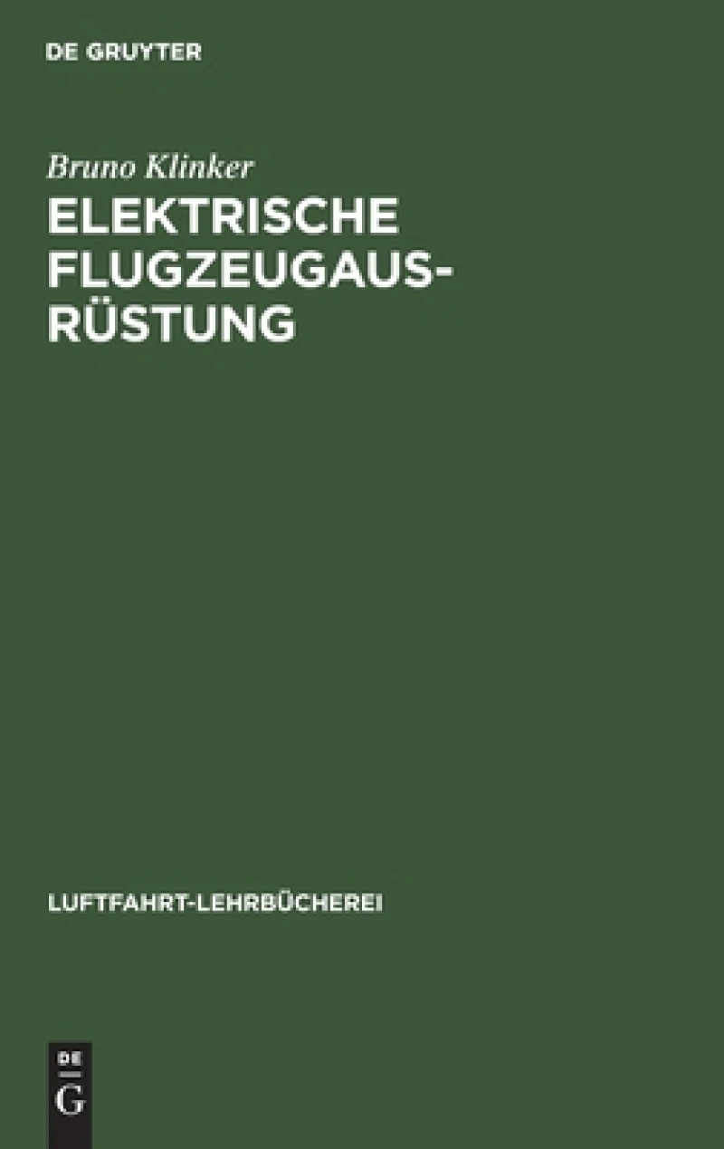 Elektrische Flugzeugausrüstung