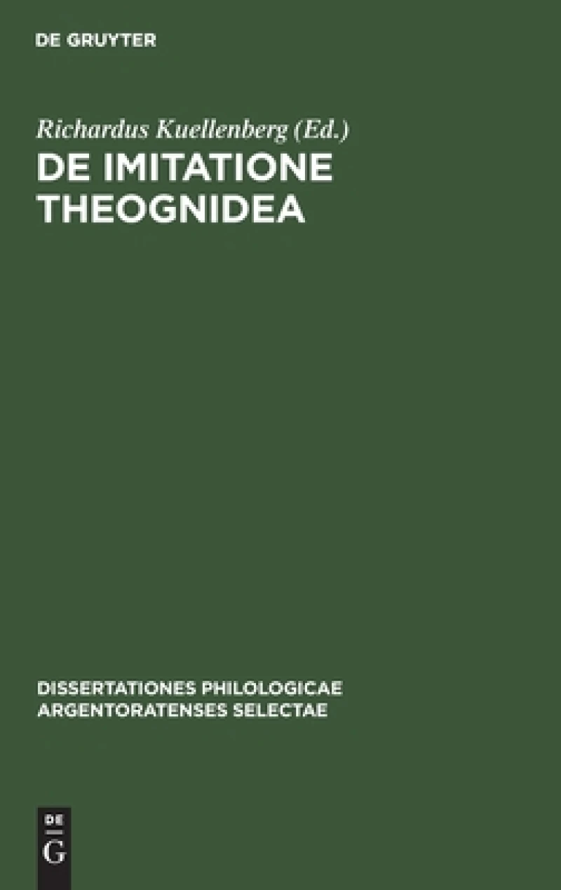 De Imitatione Theognidea