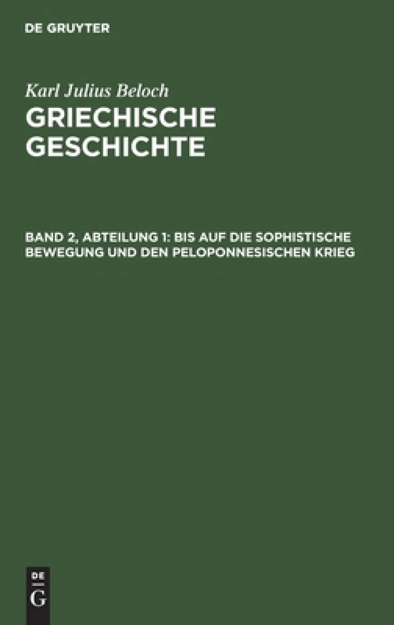 Bis auf die sophistische Bewegung und den peloponnesischen Krieg
