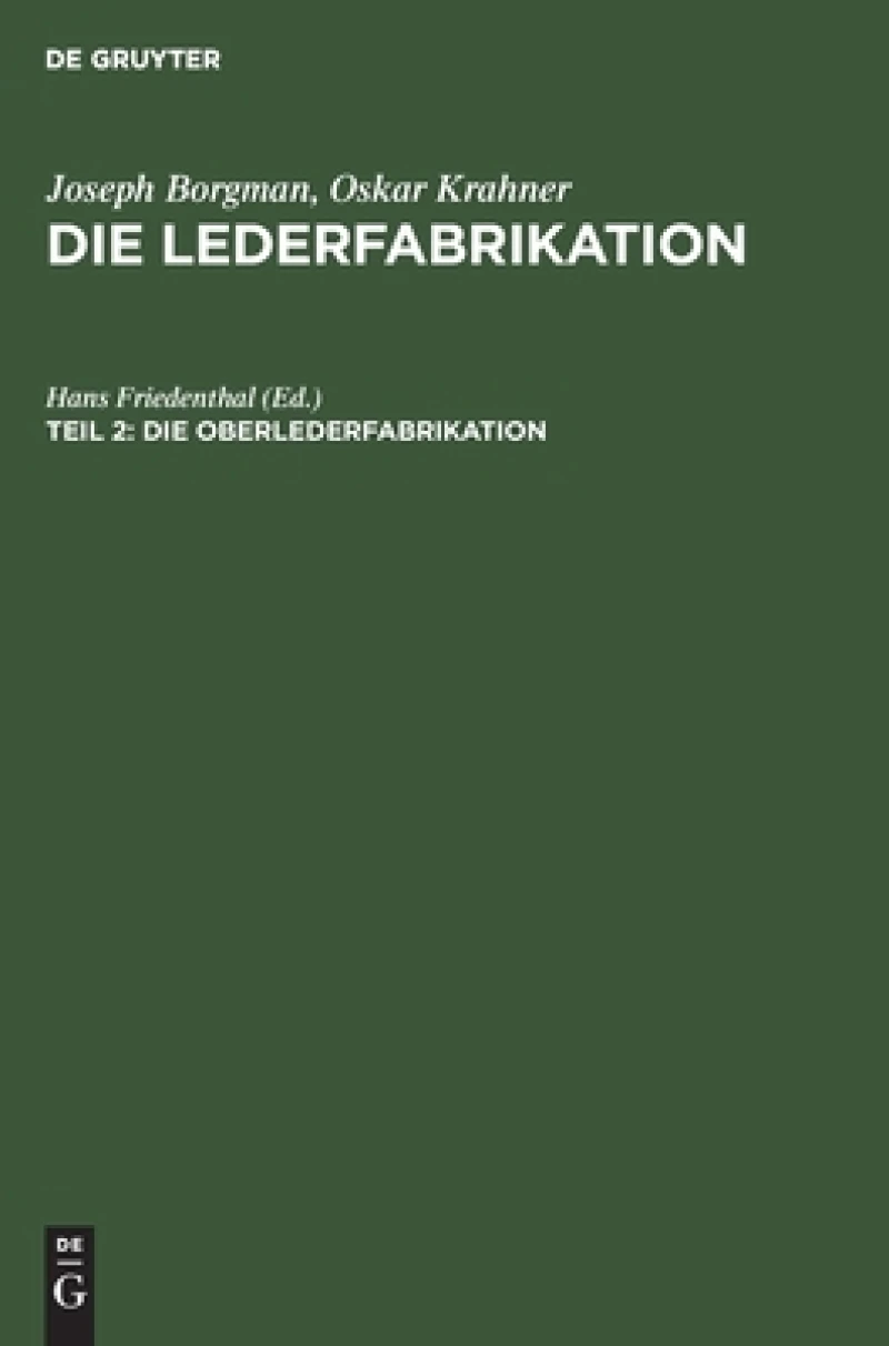 Oberlederfabrikation