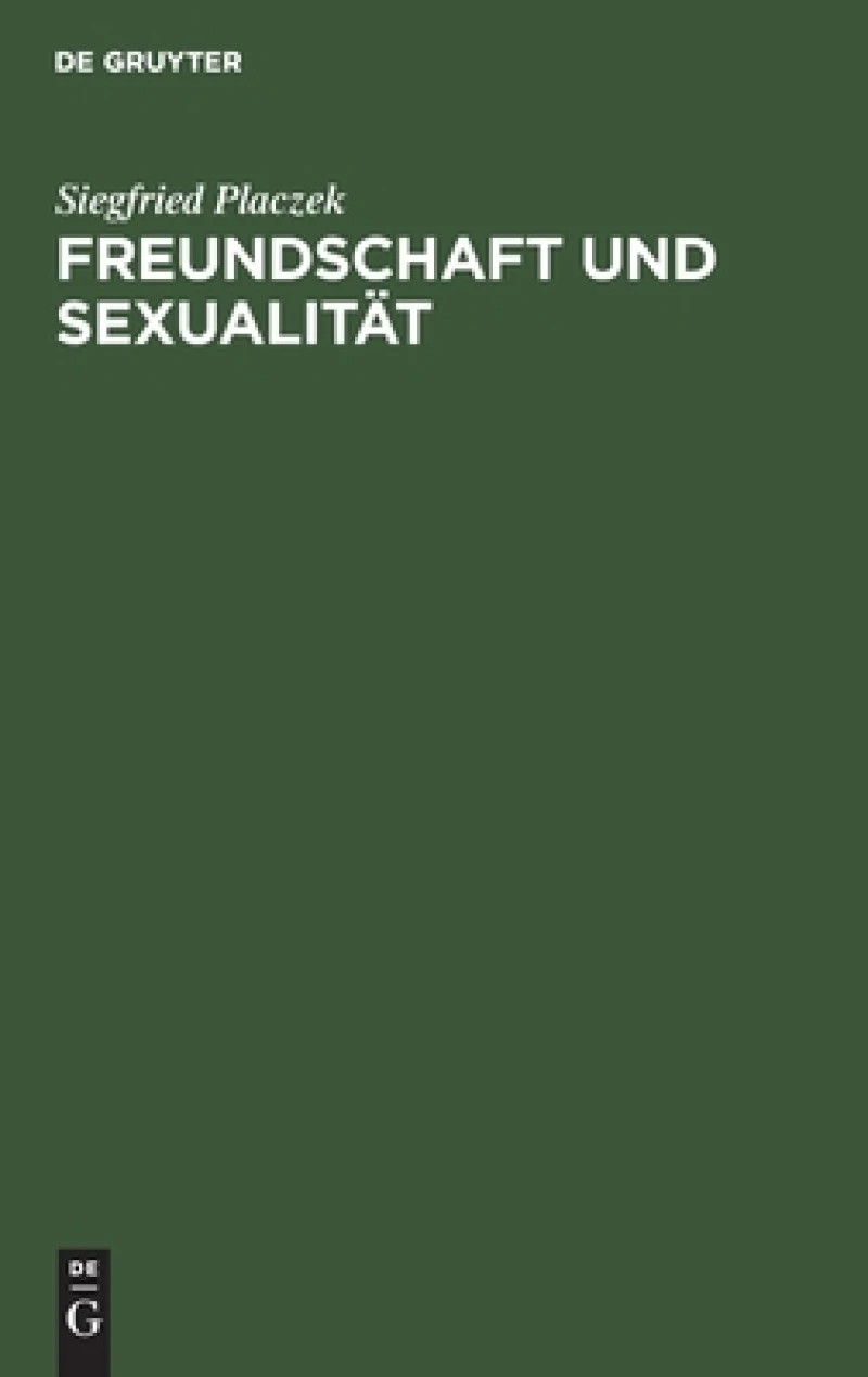 Freundschaft und Sexualität