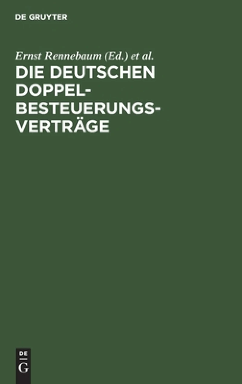deutschen Doppelbesteuerungsverträge