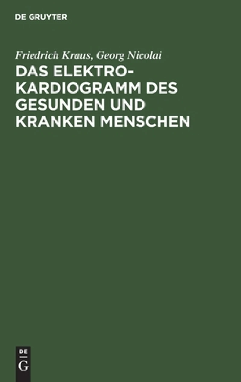 Elektrokardiogramm des gesunden und kranken Menschen