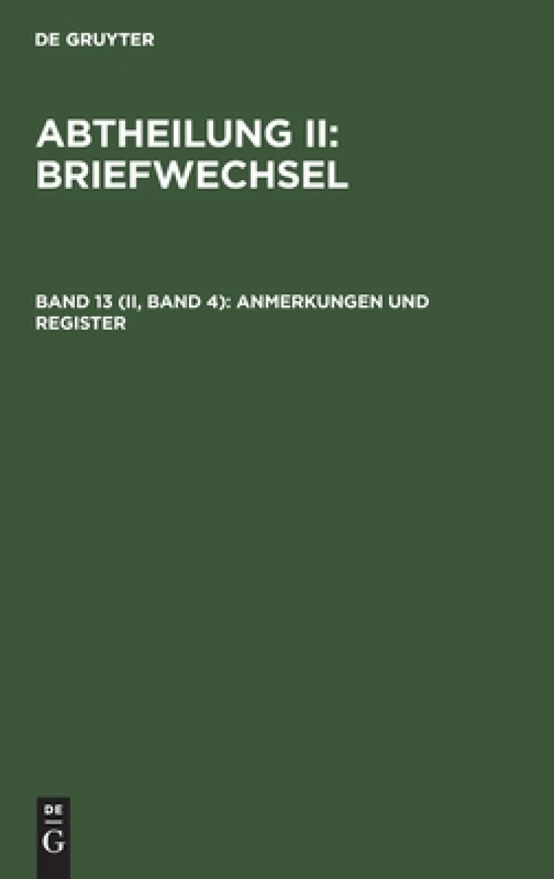 Anmerkungen und Register