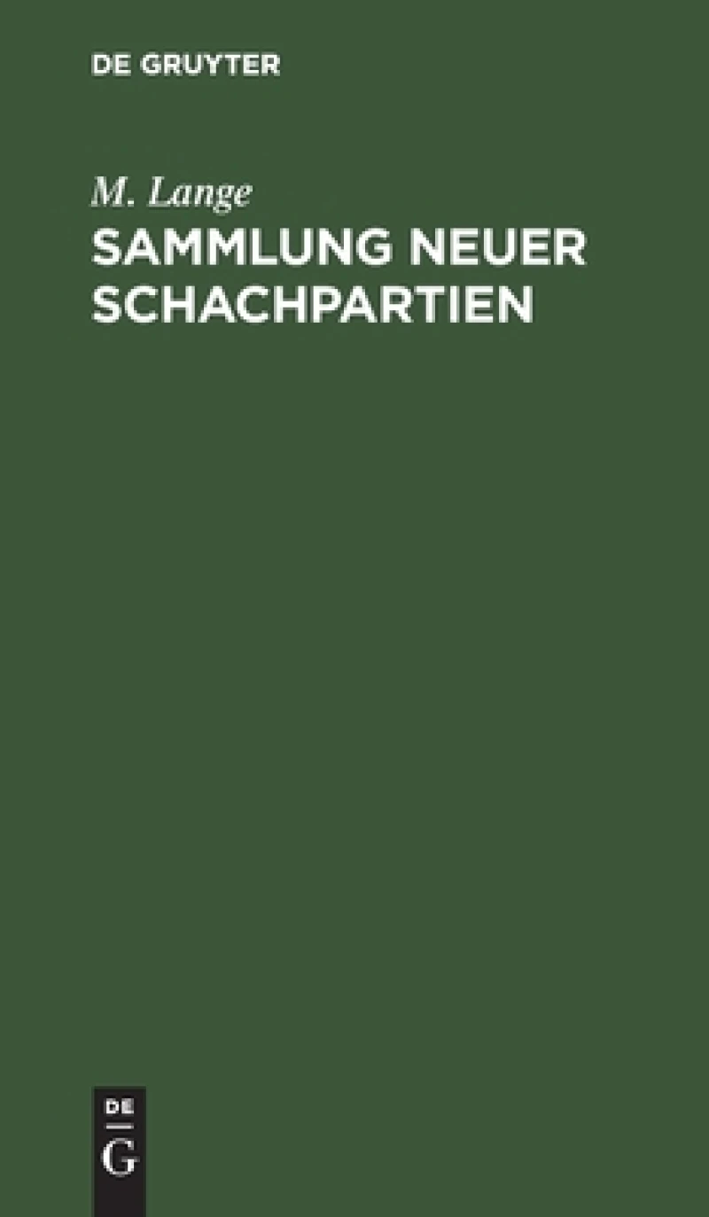 Sammlung Neuer Schachpartien