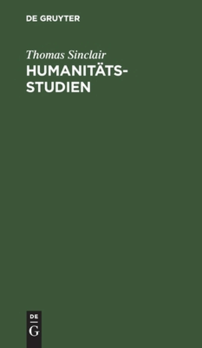 Humanitätsstudien