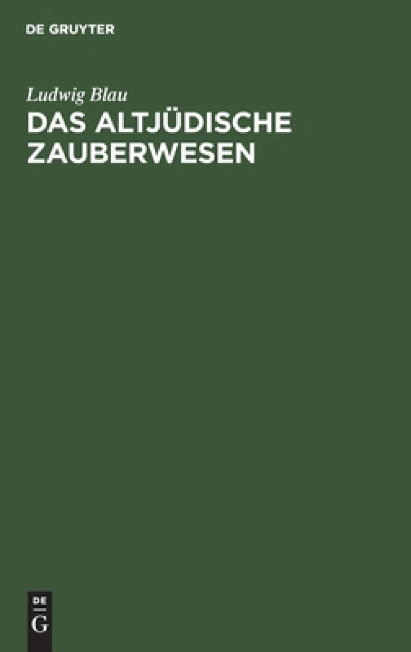 altjüdische Zauberwesen