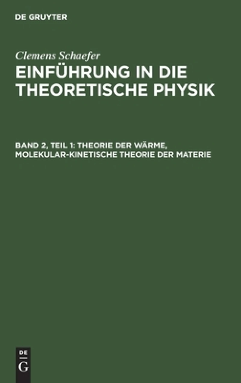 Theorie Der Wärme, Molekular-kinetische Theorie Der Materie