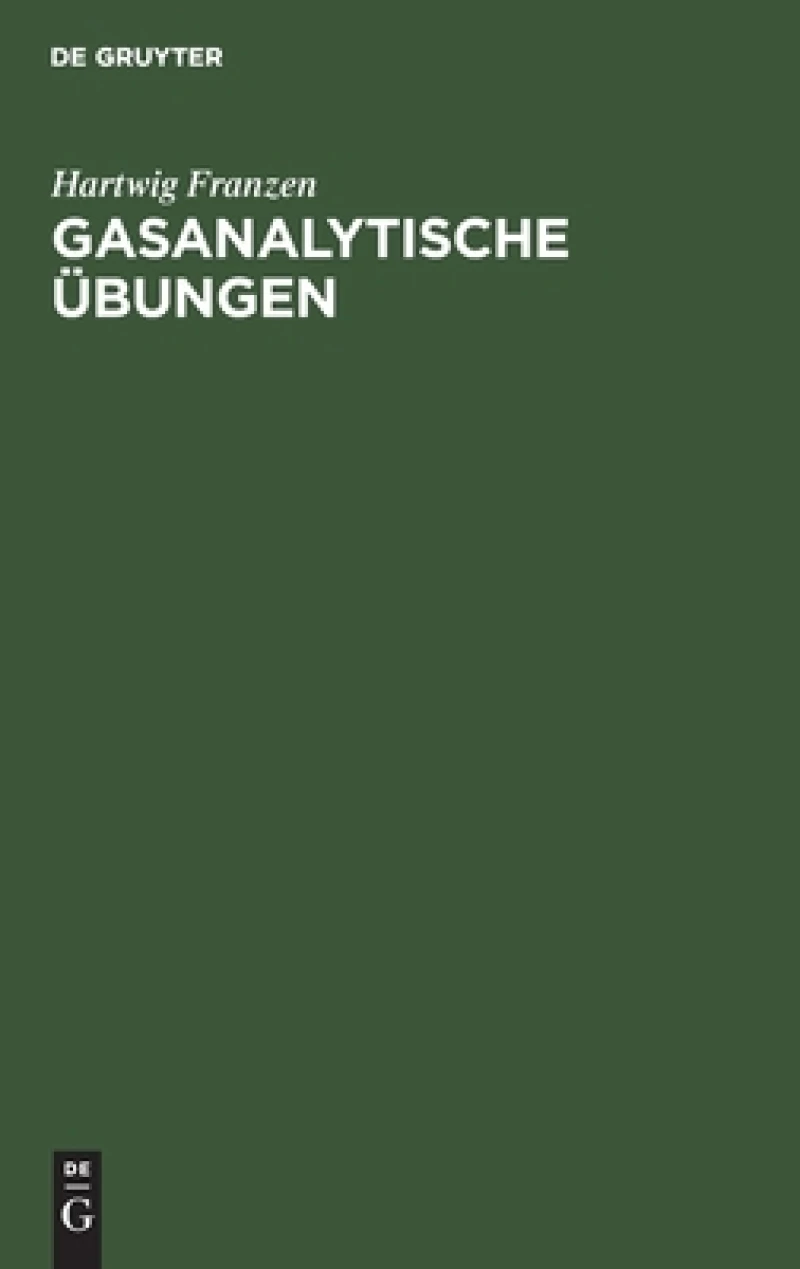 Gasanalytische Übungen