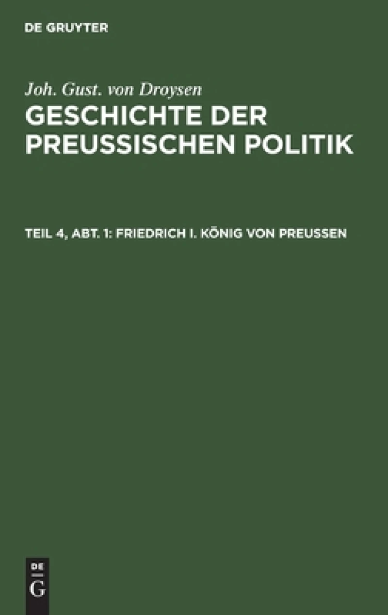 Friedrich I. König Von Preussen