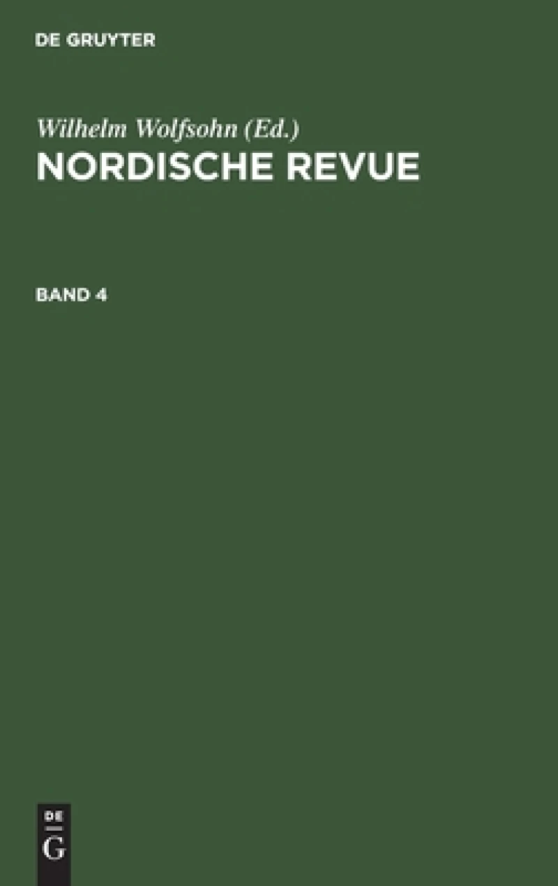 Nordische Revue. Band 4