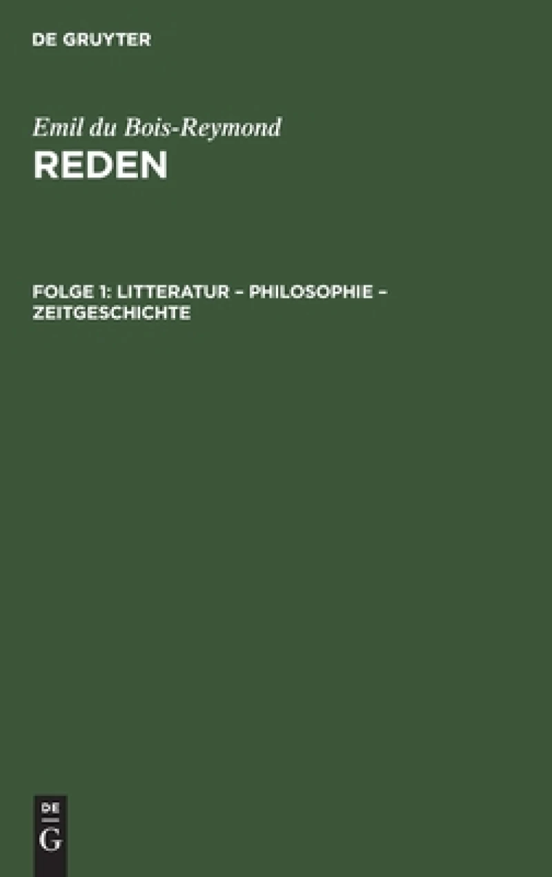 Litteratur – Philosophie – Zeitgeschichte