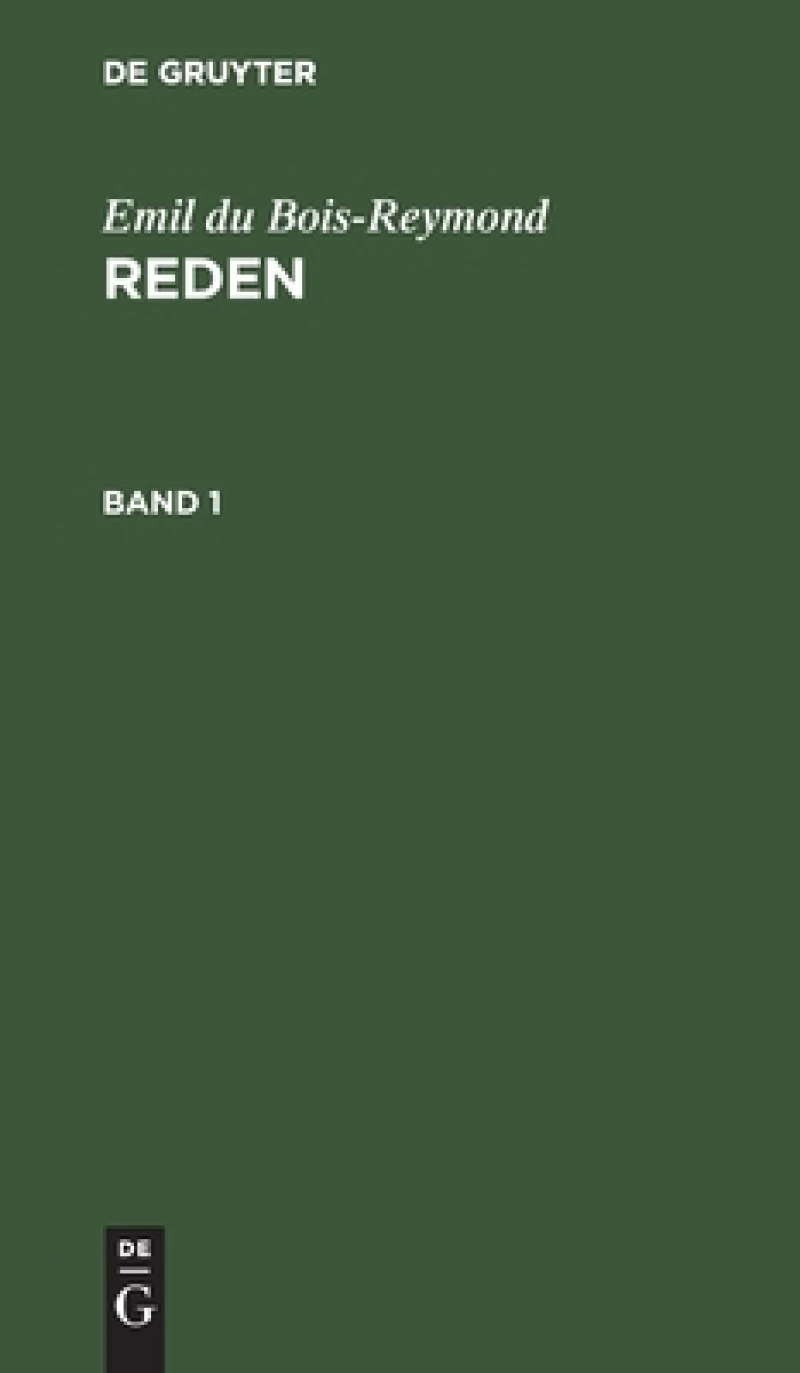 Reden. Band 1