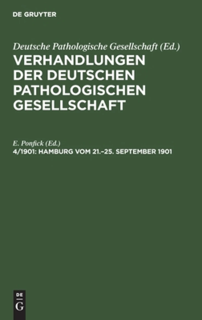 Hamburg vom 21.–25. September 1901