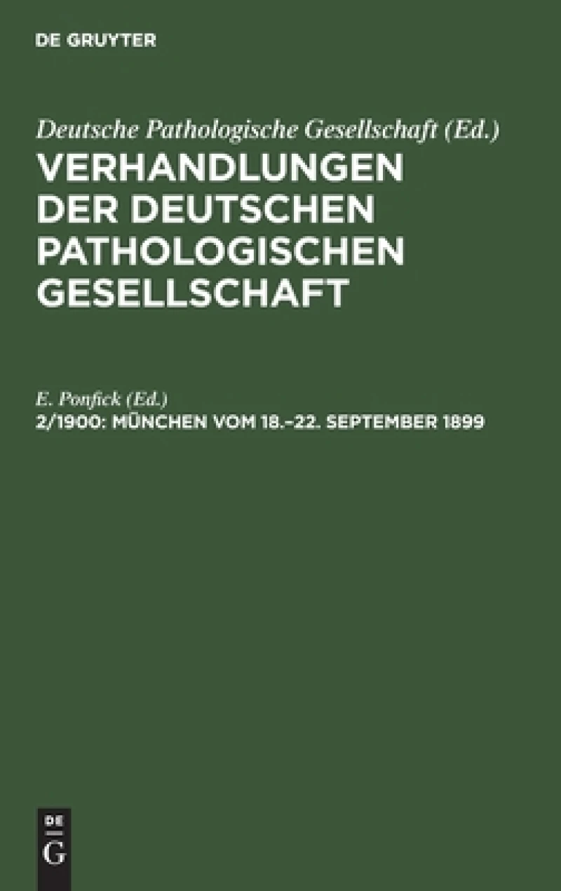 München vom 18.–22. September 1899