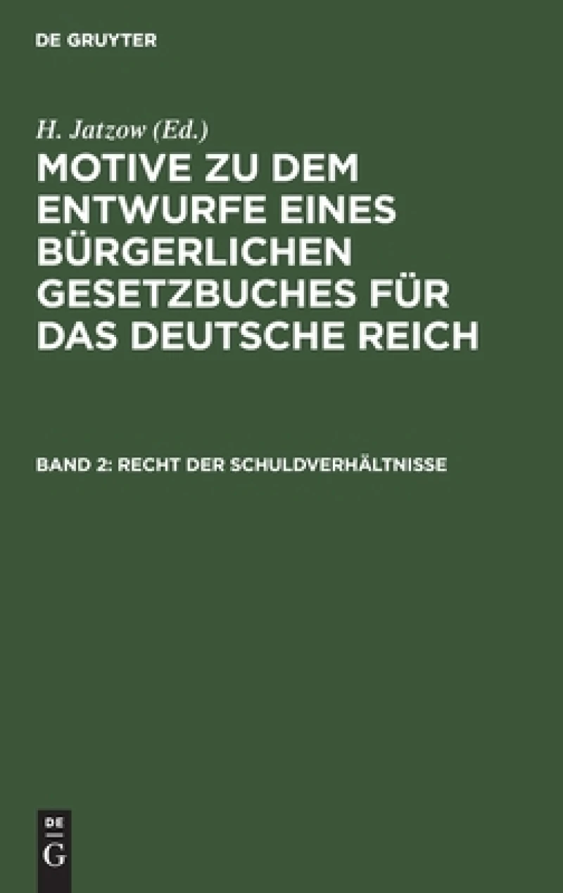 Recht der Schuldverhältnisse