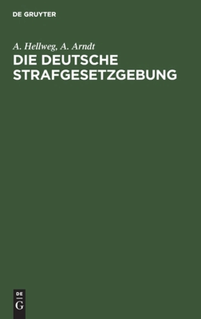 deutsche Strafgesetzgebung