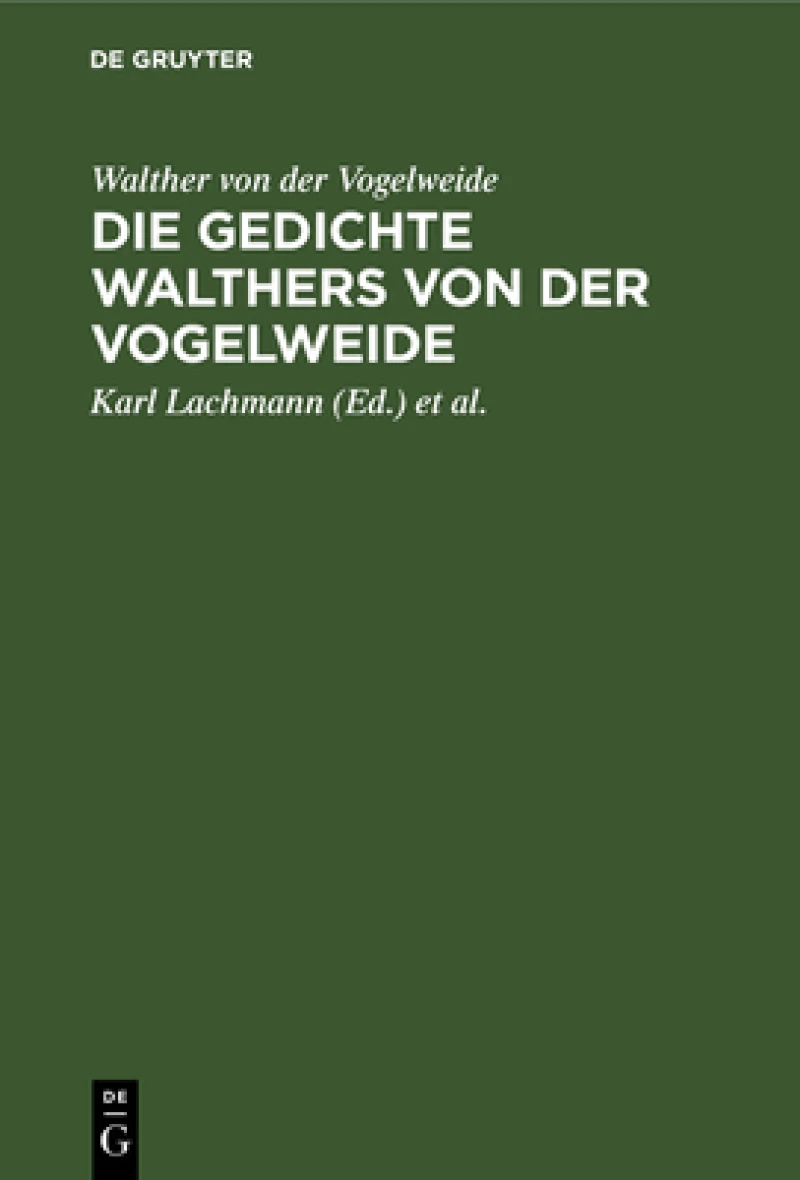 Gedichte Walthers von der Vogelweide