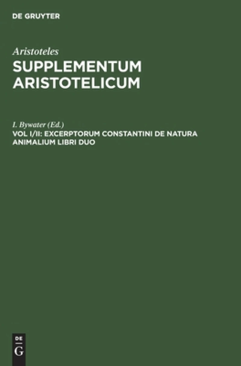 Excerptorum Constantini de natura animalium libri duo