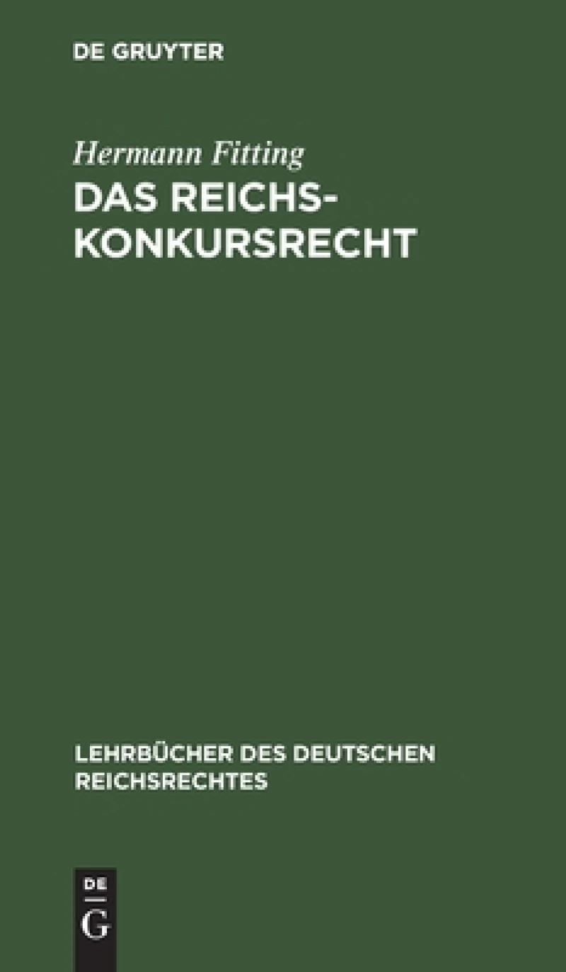 Reichs-Konkursrecht