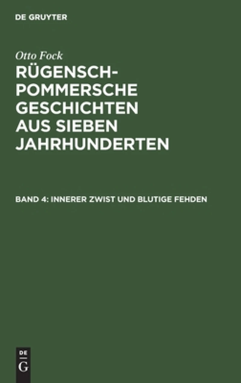 Innerer Zwist Und Blutige Fehden
