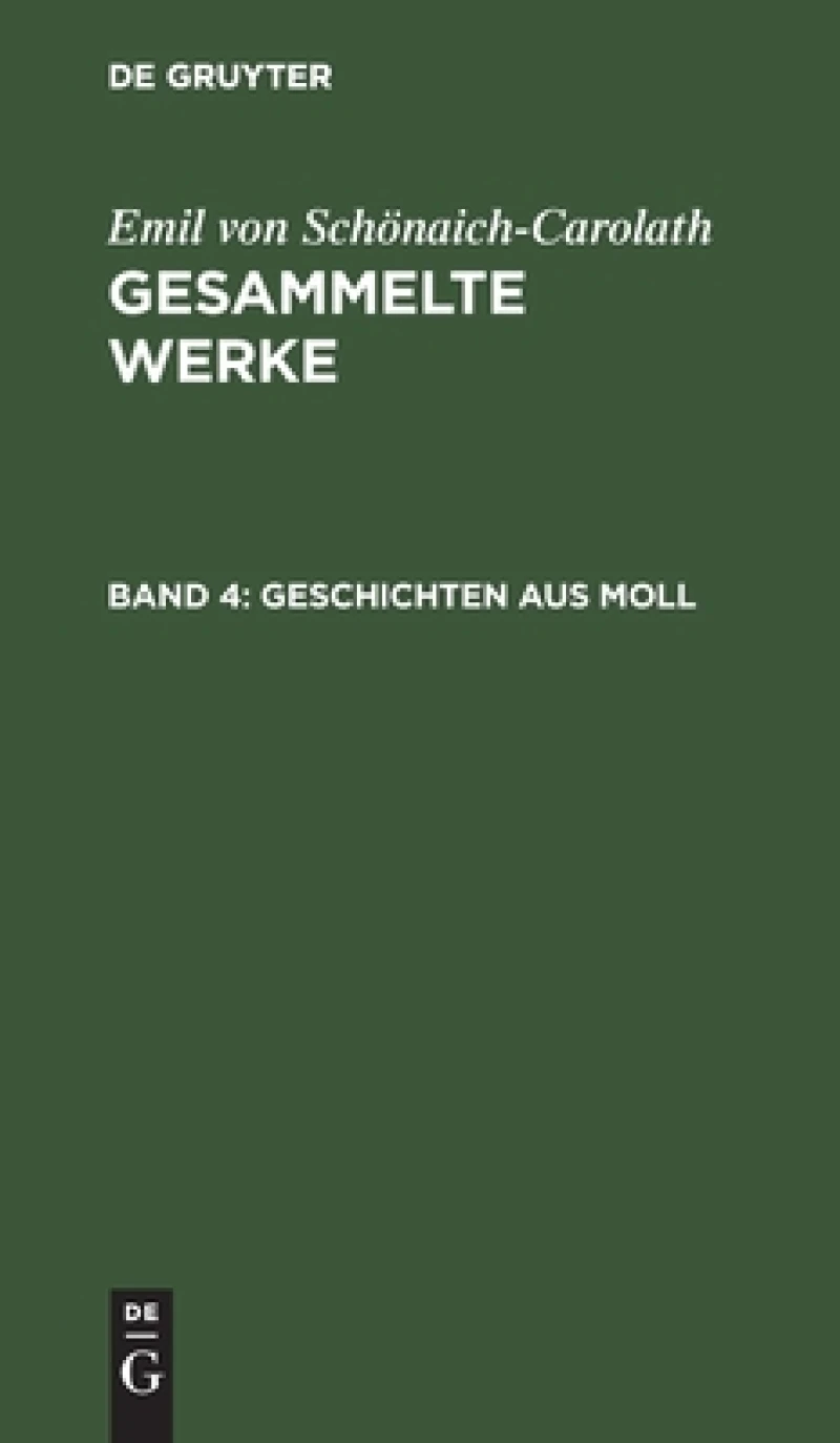 Geschichten aus Moll