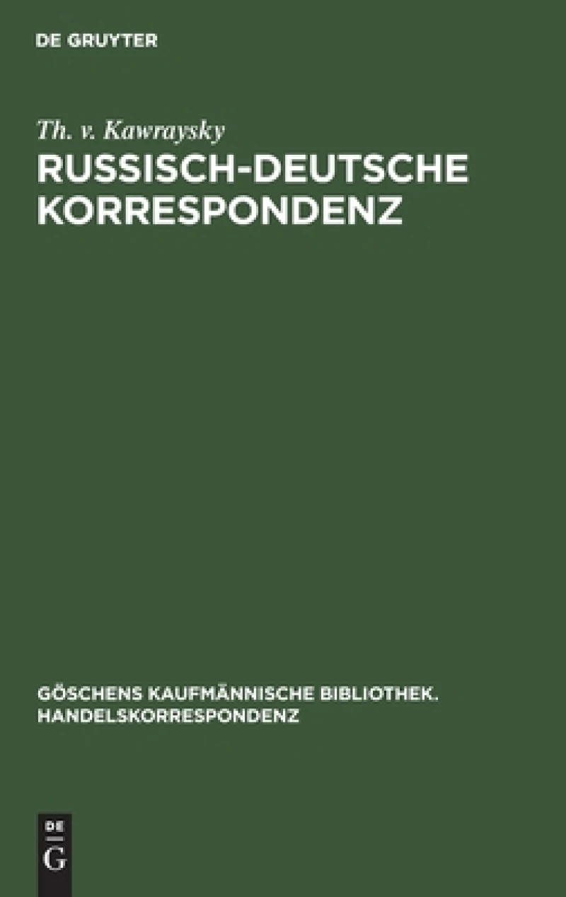 Russisch-deutsche Korrespondenz