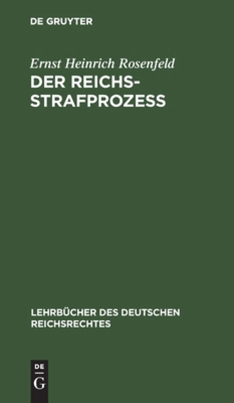 Reichs-Strafprozeß