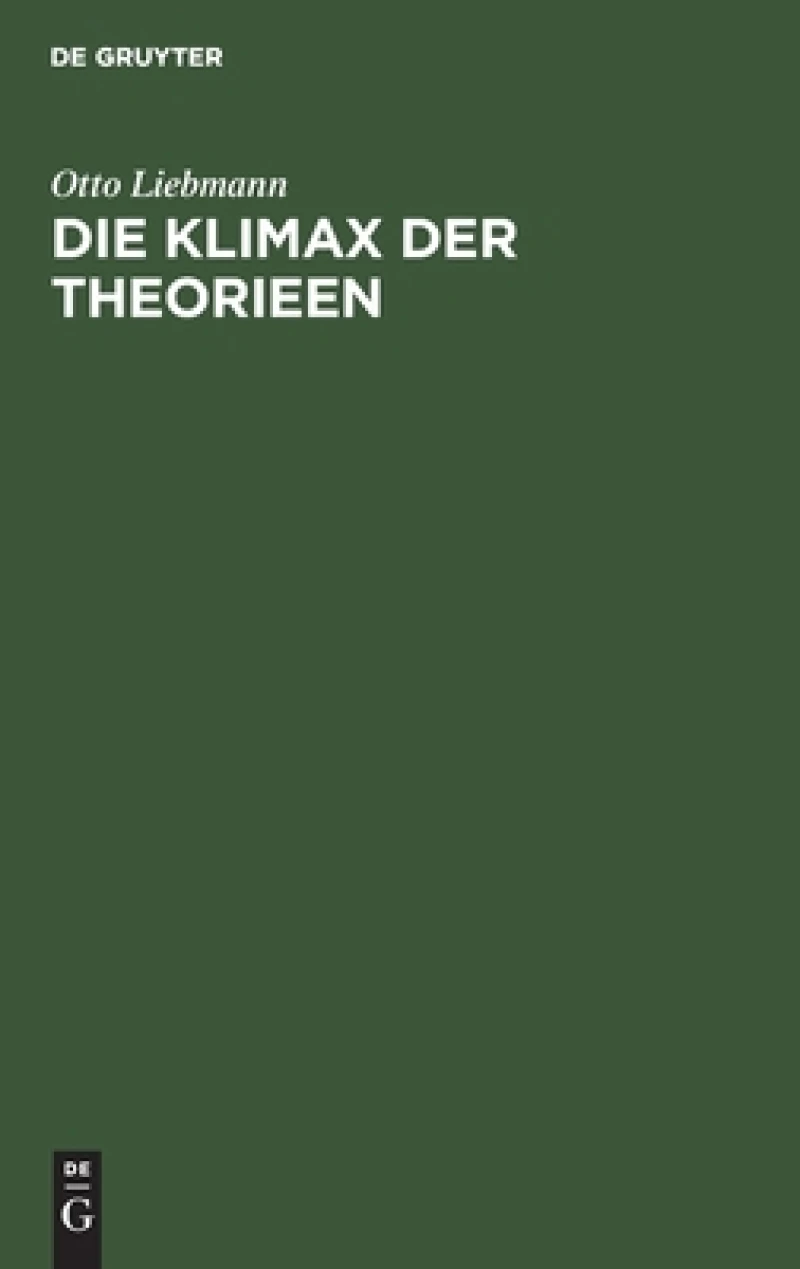 Klimax der Theorieen