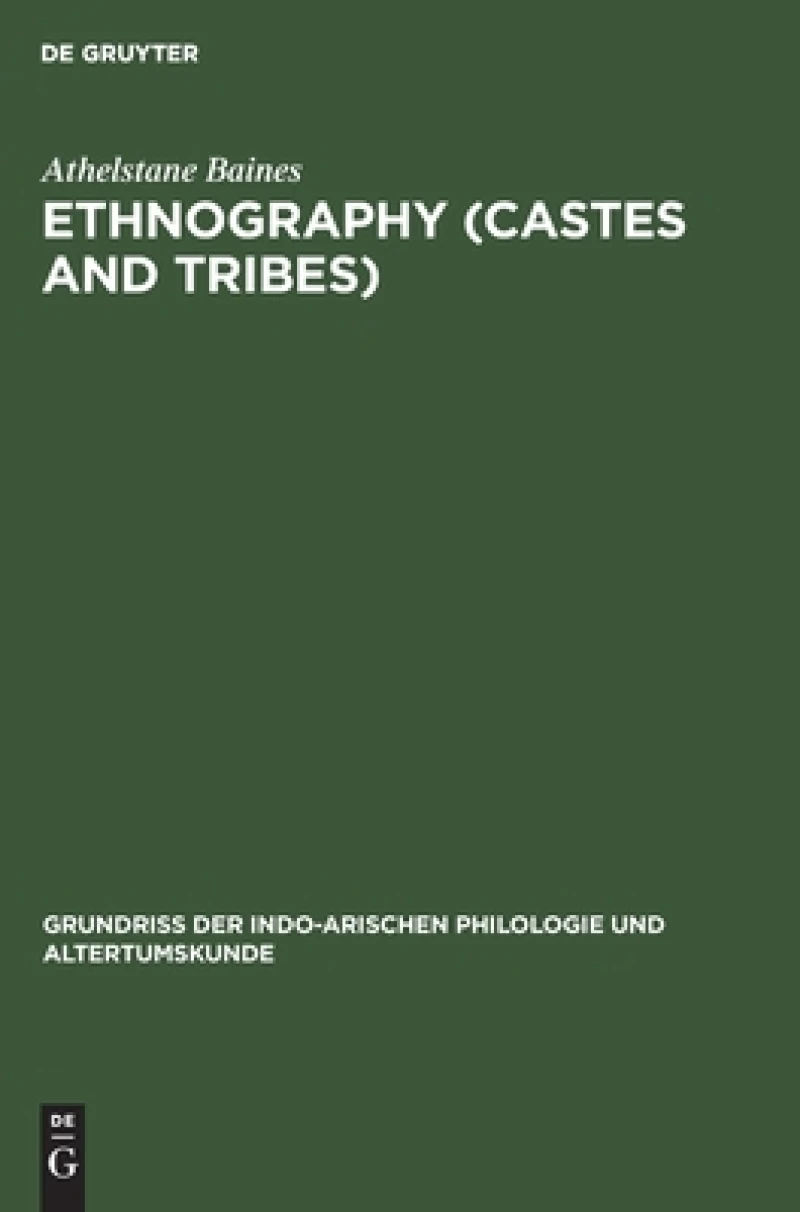 Ethnography (Castes and Tribes)