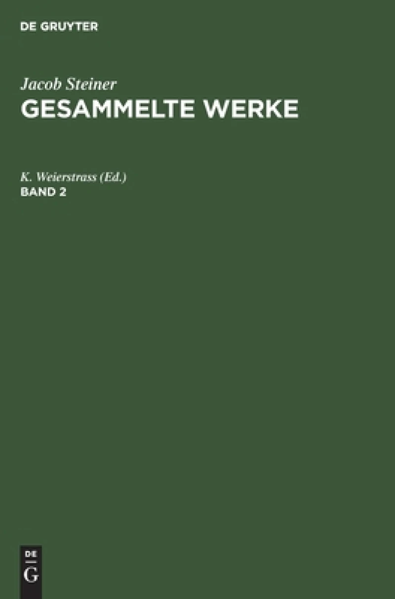 Gesammelte Werke. Band 2